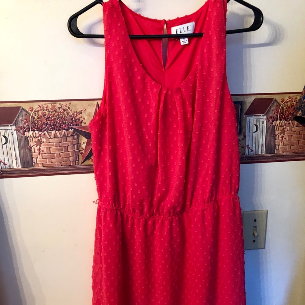 ELLE BRIGHT PINK DRESS SIZE 12